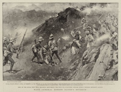 Avec la division du général Bindon Blood - Walter Stanley Paget